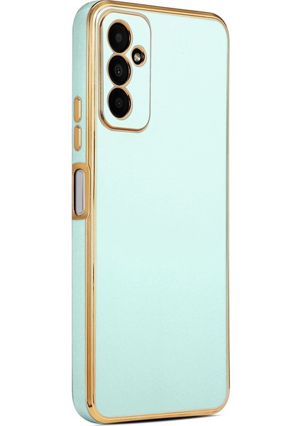 Samsung Galaxy A04S Kılıf Bark Parlak Kenarlı Kamera Korumalı Silikon