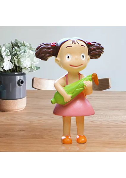 Heykeli Bebek Sevimli Peyzaj Uzun Ömürlü Komşum Totoro Anime Figürü Süsleme Masaüstü Dekor (Yurt Dışından)