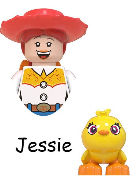 4 Adet/takım Oyuncak Hikayesi 4 Buzz Lightyear Woody Jessie Uzaylı Modeli Aksiyon Figürü Blokları Inşaat Yapı Tuğlaları Oyuncaklar Çocuklar Için (Yurt Dışından)