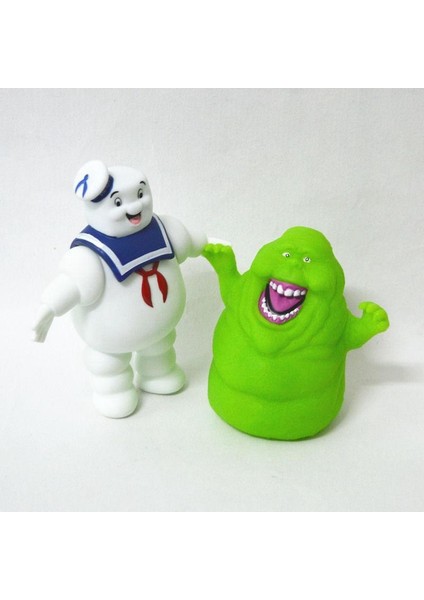 Ghostbusters Marshmallow Man Er Yeşil Hayalet Aksiyon Figürü Çocuk Oyuncak Hediye Varyasyonu: Yeşil (Yurt Dışından)