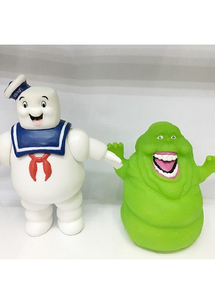 Ghostbusters Marshmallow Man Er Yeşil Hayalet Aksiyon Figürü Çocuk Oyuncak Hediye Varyasyonu: Yeşil (Yurt Dışından)