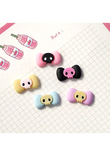 10 Adet Kawaii Anime Kuromi Karikatür Papyon Şekli Reçine Minyatür Oyuncak Dıy El Sanatları Telefon Kabuk Yama Tırnak Takısı Saç Aksesuarları (Yurt Dışından) fiyatları