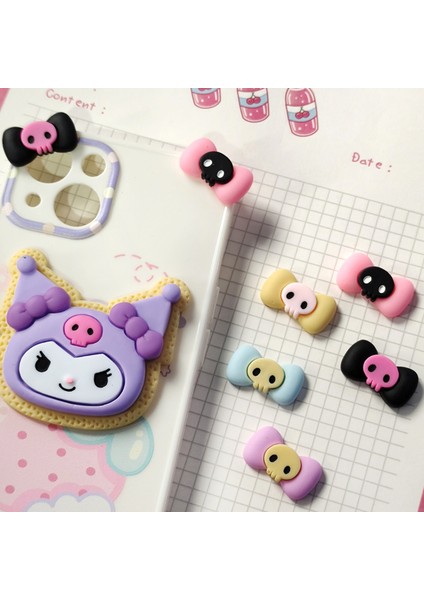 10 Adet Kawaii Anime Kuromi Karikatür Papyon Şekli Reçine Minyatür Oyuncak Dıy El Sanatları Telefon Kabuk Yama Tırnak Takısı Saç Aksesuarları (Yurt Dışından) fırsatları