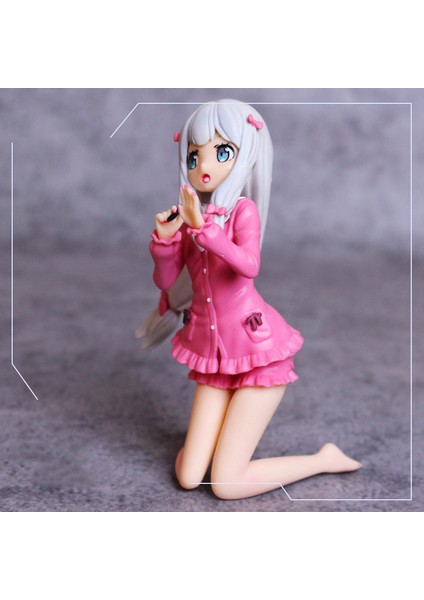 11 cm Anime Manga Öğretmen Aksiyon Figürü Izumi Sagiri Kawaii Kız Manga Öğretmen Diz Çökmüş Heykelcik Pvc Koleksiyon Model Oyuncak (Yurt Dışından) fırsatları