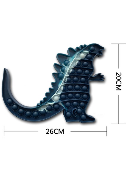 Fidget Oyuncaklar 20 cm Godzilla Fidget Anti-Stres Antistres Rahatlatıcı Figet Çocuk Yetişkin Pop Itme Oyuncaklar (Yurt Dışından) indirimleri