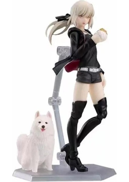 Anime Modeli Çizilmez Kader/grand Sipariş Figma 418 Hezoba Sabre Altoria Aksiyon Şekilli Kalıp (Yurt Dışından)