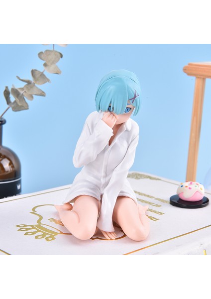 Anime Rem Re: Sıfırdan Farklı Bir Dünyada Hayat Aksiyon Figürü Kawaii Kız Sakura Kimono Pijama Rem Pvc Koleksiyon Model Oyuncak (Yurt Dışından)