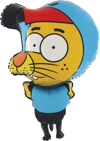 Mini Shape Şekilli Kral Şakir Folyo Balon 35 cm