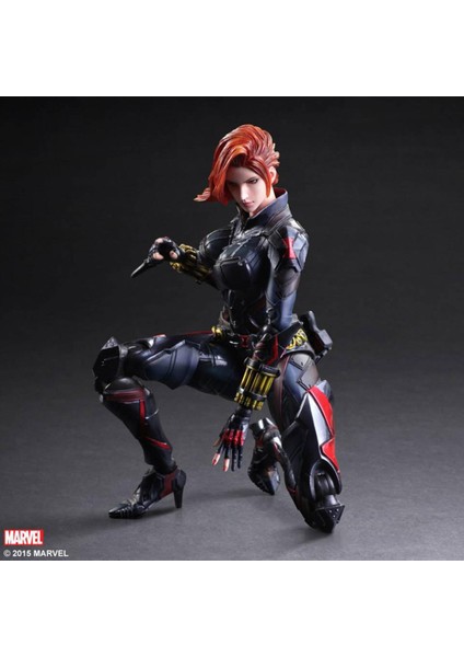Oyun Sanatları 27 cm Marvel Avengers Black Widow Aksiyon Şekilli Kalıp Oyuncak (Yurt Dışından)