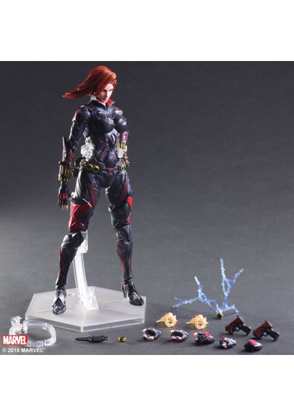 Oyun Sanatları 27 cm Marvel Avengers Black Widow Aksiyon Şekilli Kalıp Oyuncak (Yurt Dışından) modelleri