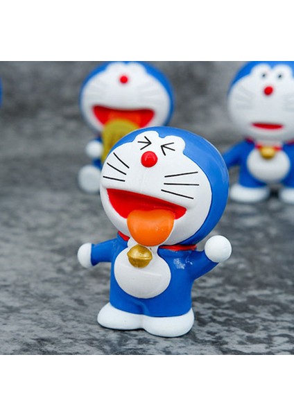 6 Adet Karikatür Anime Karikatür Figürleri Bebek El Bebek Modeli Dekorasyon Çocuklar Hediyeler (Yurt Dışından)