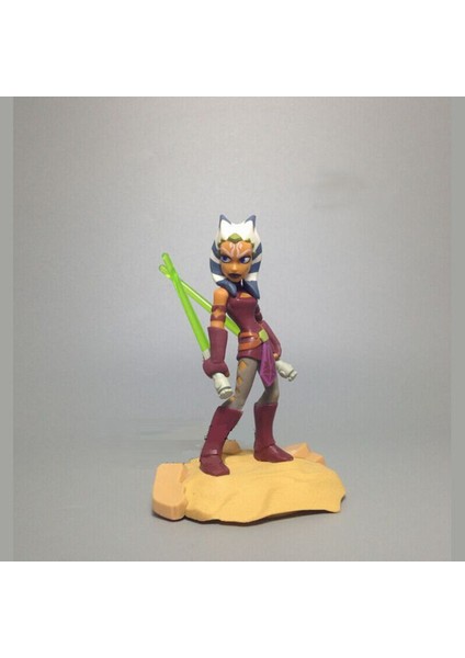 Orijinal Star Wars 9.5 cm Ahsoka Tano Şekil Aksiyon Figürleri Bebek Modeli Oyuncak Çocuklar Için (Yurt Dışından)