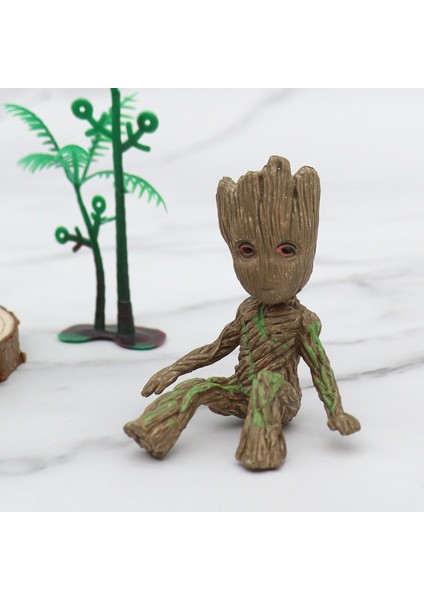 4 Adet 6 cm Guardian Galaxy Ağacı Adam Groot Kek Dekor Aksiyon Oyuncak Figürü Bebek Modeli Karikatür Marvel Avenger Minigroot Çocuk Hediye (Yurt Dışından) indirimleri