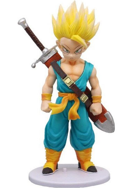 4 Adet/takım Dragon Topu Süper Çocukluk Şekil Oğlu Gohan Saiyan Sandıklar Goten Aksiyon Heykelcik Oyuncaklar Koleksiyon Model Hediye (Yurt Dışından)
