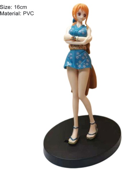 Livecity Anime Figürü Gerçekçi Şekil Güzel Minyatür Heykelcik Tek Parça Nami Aksiyon Figürü Araba Dekor (Yurt Dışından) modelleri