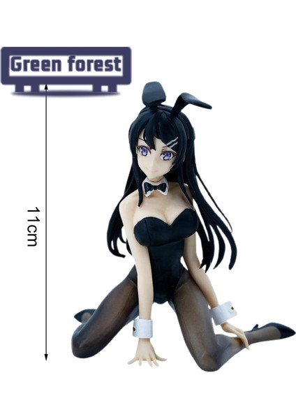 Yeşil Orman Sakurajima Mai Modeli Koleksiyon Japonya Anime Şekilli Kalıp Süsleme (Yurt Dışından) modelleri