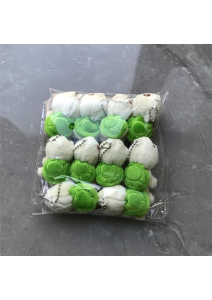 10PCS, Küçük 3cm Peluş Kaplumbağa, Doldurulmuş Oyuncak Kaplumbağa (Yurt Dışından)