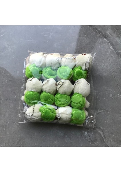 10PCS, Küçük 3cm Peluş Kaplumbağa, Doldurulmuş Oyuncak Kaplumbağa (Yurt Dışından) modelleri