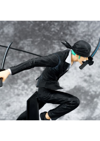 [anime Modeli] Kutulu 20 cm Anime Tek Parça Roronoa Zoro Siyah Kumaş Üç Bıçak Akışı Pvc Action Şekilli Kalıp Bebek Süsleri Koleksiyonları Oyuncak Hediye (Yurt Dışından) fırsatları