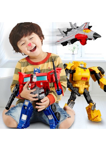 Childrenworld Robot Araba Oyuncak Gerçekçi Görünüm Dönüştürülebilir Tank Uçak Araba Oyuncak (Yurt Dışından) modelleri