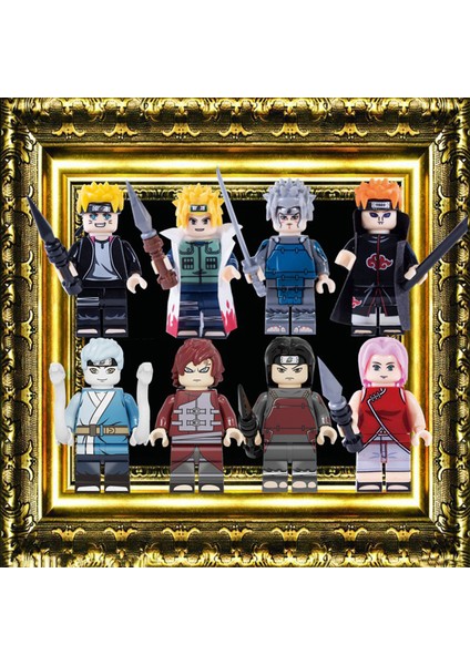 Childrenworld Şekil Yapboz Modeli Anime Naruto Şekil Karikatür Şekil Yapboz Modeli (Yurt Dışından) modelleri