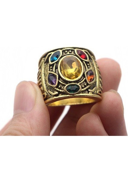 Marvel Avengers Infinity Savaş Thanos Dayağı Güç Halkası Takı Süs Cosplay Varyasyonu (Yurt Dışından) fiyatları