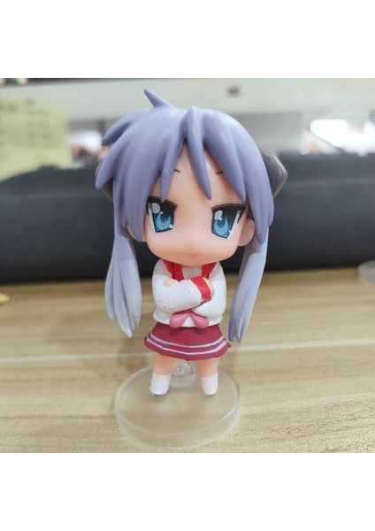 Şanslı Yıldız Bebek Izumi Konata Hiiragi Kagami Tsukasa Anime Aksiyon Şekilli Kalıp Süs Çocuklar Hediye (Yurt Dışından) modelleri