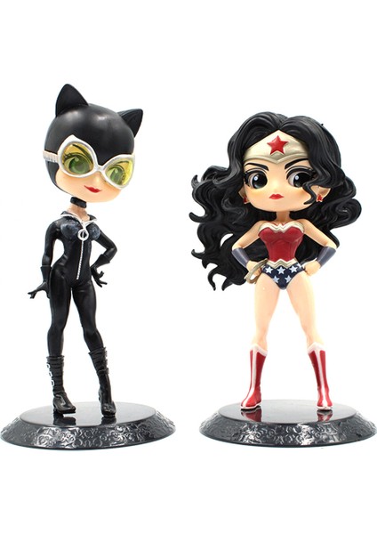 Süper Kahraman Catwomen Wonder Women Aksiyon Şekilli Kalıp Bebek Heykelcik Dekor (Yurt Dışından) indirimleri