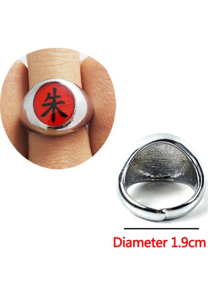 Anime Naruto Akatsuki Itachi Cosplay Kolye Kolye Yüzük Küpe Anahtarlık Aksesuarları Aksiyon Figürleri Metal Takı Çocuk Oyuncakları (Yurt Dışından) indirimleri