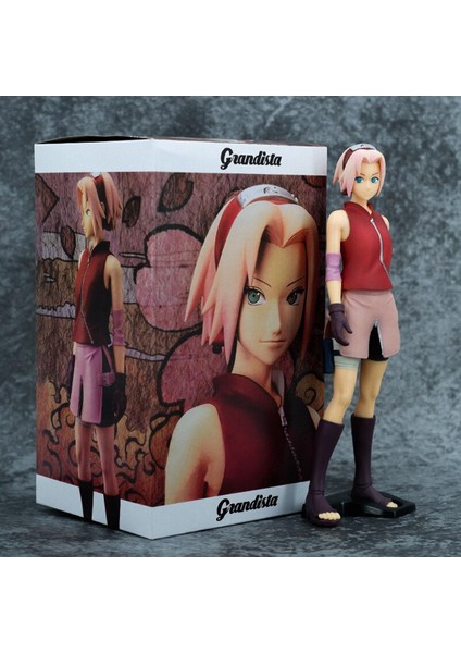 [anime Modeli] Naruto Şekil Anime Shippuden Haruno Sakura Aksiyon Figürü Anime Koleksiyon Model Oyuncak Bebek Hediyeleri 27 cm (Yurt Dışından)