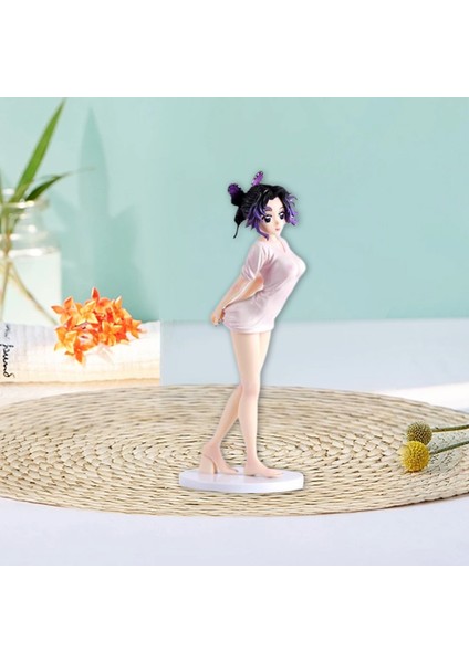 25CM Hayalet Avcısı Bıçak Yaz Havuzu Kelebek Ninja Ayakta Bebek Süs Modeli Oyuncak Modeli Süs Koleksiyon Hediye (Yurt Dışından)