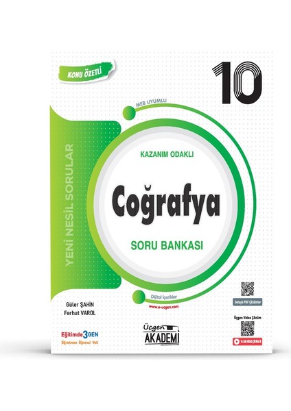 Konunun Özü - Coğrafya - Soru Bankası - Yeni Ürün