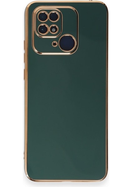 Xiaomi Poco C40 Kılıf Bark Parlak Kenarlı Silikon