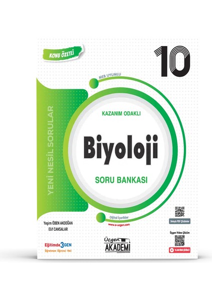 Konunun Özü - Biyoloji - Soru Bankası - Yeni Ürün