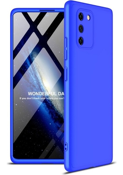 Samsung Galaxy A91 Kılıf 360 Ays Sert Kapak Karışık Renk