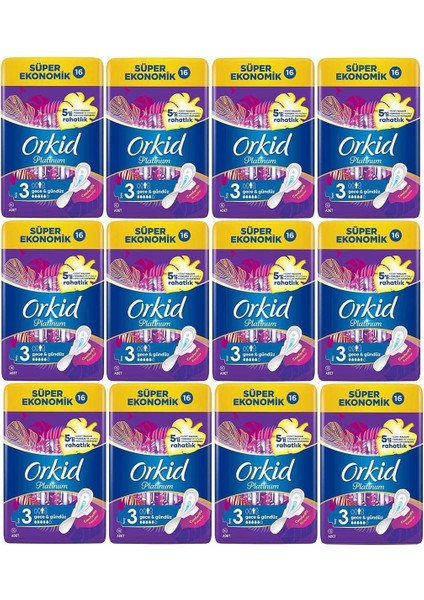 Platinum Hijyenik Ped Gündüz & Gece 192 Adet Anne Kız Paketi (64X3) fiyatları