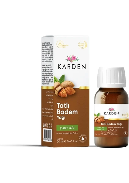 Tatlı Badem Yağı 20 ml