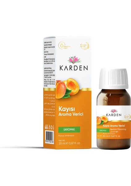 Kayısı Aroma Verici 20 ml