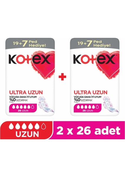 Ped Ultra Dev Ekonomik Uzun 26'lı X2