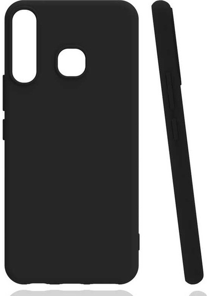 Infinix Hot 8 Kılıf Renkli Korumalı Premier Mat Silikon Kırmızı