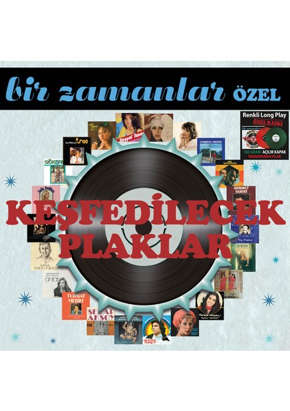 Bir Zamanlar Özel - Keşfedilecek Plaklar - (2 Renkli LP) - Plak