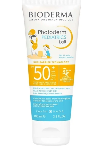 Photoderm Pediatrics Lait SPF50+ 100 ml