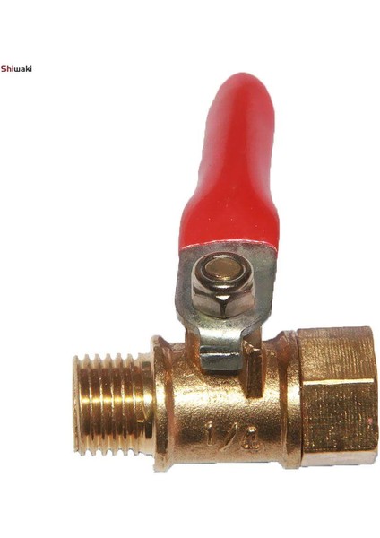 3x Pirinç Küresel Vana, Kol Kolu, Npt Dişi - Erkek Kapatma Vanası 1/4 (Yurt Dışından) fiyatları