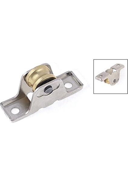 Flyeer 1.6 cm Dia Tek Silindirli Pencere Bölmesi Kasnak Kapılar Tekerlek Gümüş + Altın (Yurt Dışından)