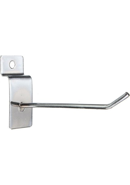 Quanbu 25 x Elementler Tek Kanca Pimi Mağaza Ekran Montaj Prong Askı 100MM (Yurt Dışından)