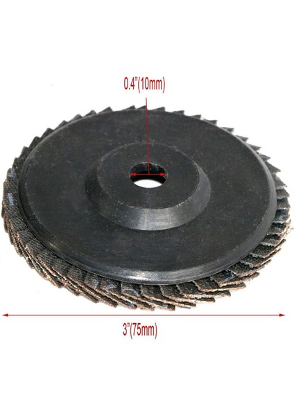 Adet Düz Flap Diskler 75MM 3 Inç Zımpara Diskleri 80 Grit Taşlama Bıçakları Ahşap Kesme Açılı Taşlama Eatop (Yurt Dışından)