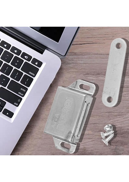 Flyeer Kapı Dolabı Dolap Paslanmaz Çelik Manyetik Stoper Tutucu Gümüş Ton (Yurt Dışından) fırsatları