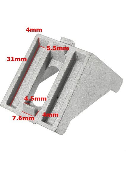 Konvansiyonel Suleve AJ40 4'lü Köşe Braketi Döküm Alüminyum Köşebent Köşe Bağlantısı 40X40MM (Yurt Dışından) modelleri