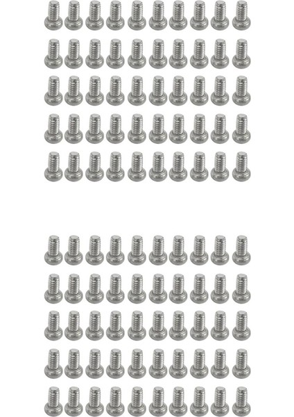Flyeer 120 Adet M2 x 4mm 304 Paslanmaz Çelik Phillips Yuvarlak Başlı Vidalar Cıvata (Yurt Dışından)