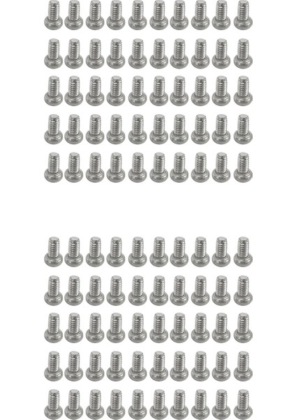 Flyeer 120 Adet M2 x 4mm 304 Paslanmaz Çelik Phillips Yuvarlak Başlı Vidalar Cıvata (Yurt Dışından)